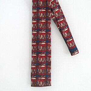 Rooster Vintage Flat/Square End Men's Cotton Tie